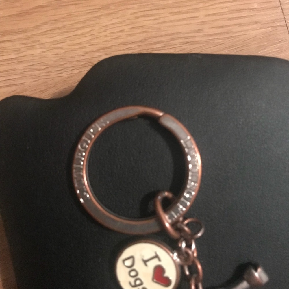 Bichon Frise 5 Charm Key Chain From Little Gifts - Picture 4 of 4